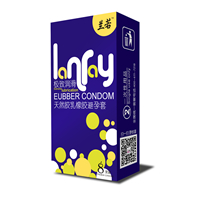 蘭若避孕套國產(chǎn)暢玩系列8只裝極致潤滑