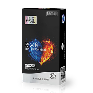 紳度避孕套 非凡系列 冰火顆粒安全套10支
