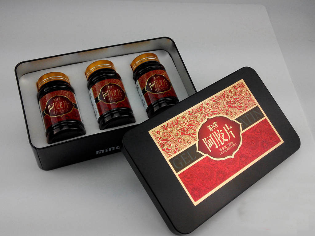 阿膠批發(fā) 阿膠塊阿膠糕阿膠粉阿膠片OEM貼牌代加工 禮盒裝阿膠片