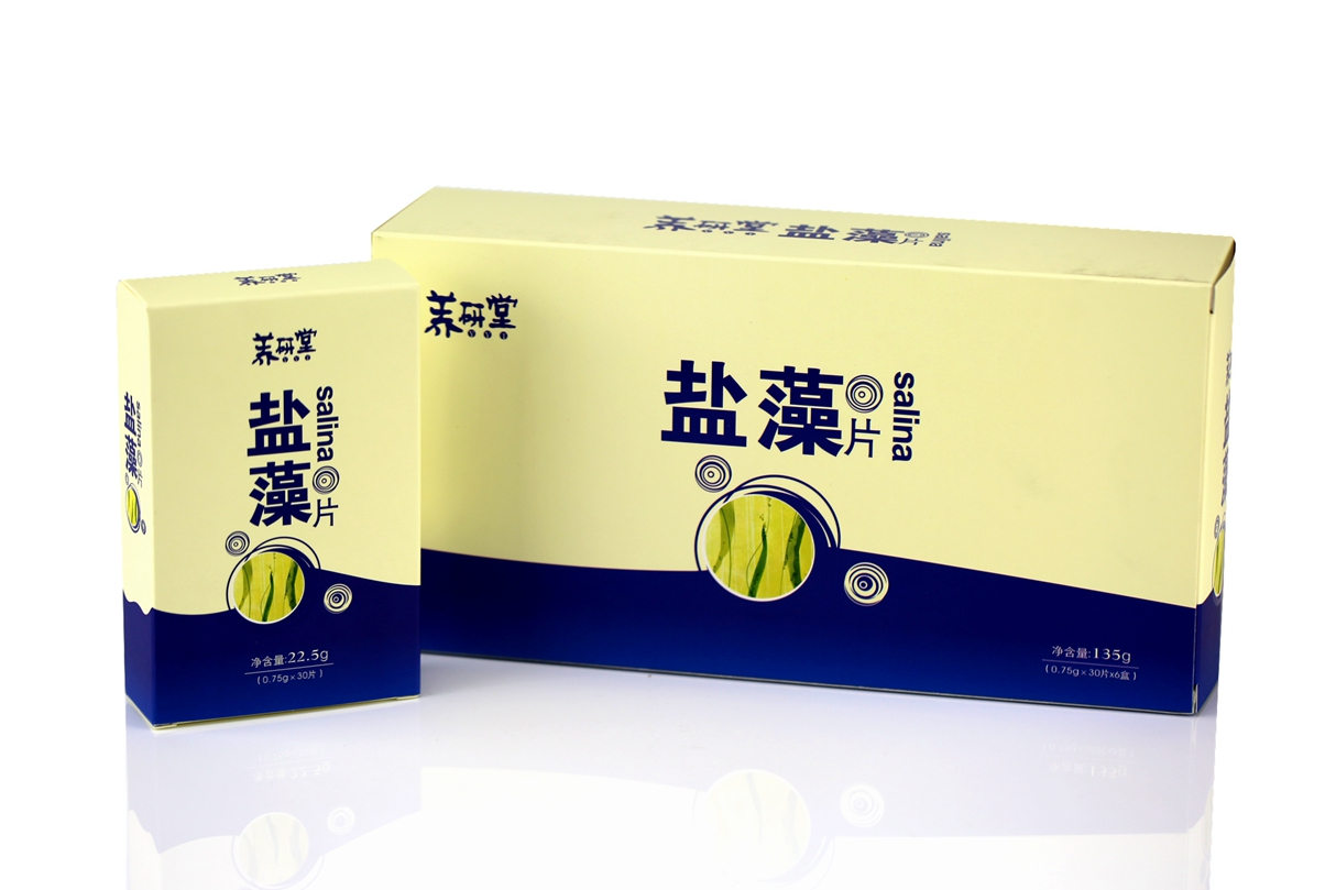 鹽藻片批發(fā) 鹽藻oem貼牌代加工 供應(yīng)禮盒裝鹽藻素小球藻