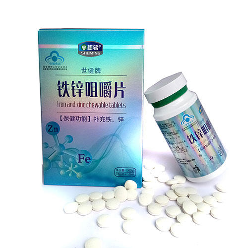 諾瑞特 世健牌 鐵鋅咀嚼片