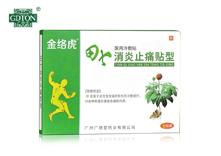 田七消炎止痛貼