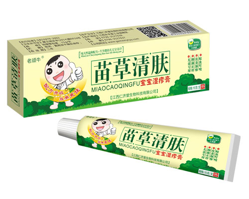 苗草清膚寶寶濕疹膏