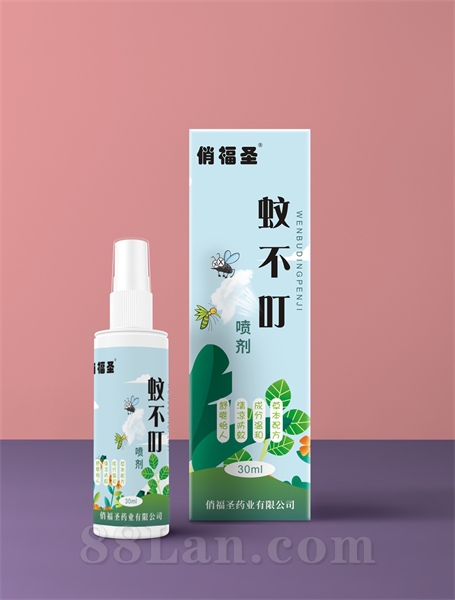 蚊不叮 草本驅(qū)蚊噴霧 30ml 100ml