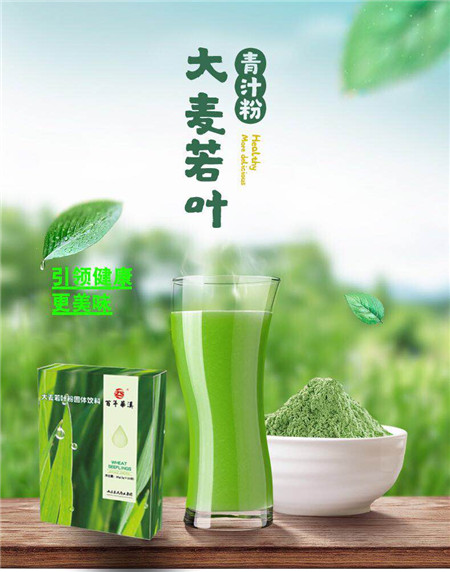 大麥苗粉固體飲料