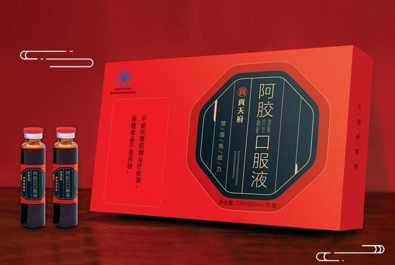 濟(jì)南老字號(hào)-貢天府牌阿膠口服液