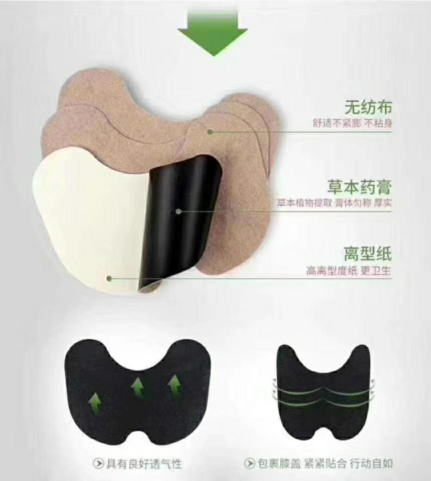 膝蓋貼日供百萬片