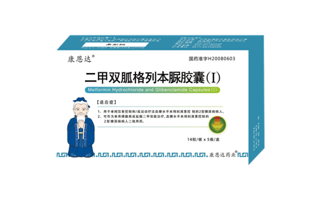 二甲雙胍格列本脲膠囊（1）