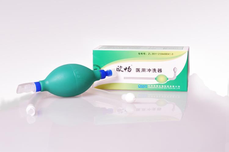 歐暢沖洗器，擁有動力球囊，多樣沖洗咀