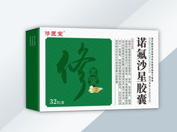 修匠堂  諾氟沙星膠囊