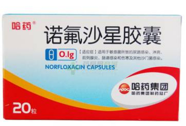 諾氟沙星膠囊。