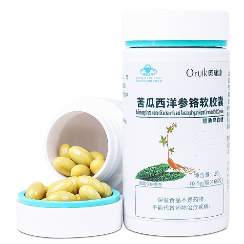 苦瓜西洋參鉻軟膠囊