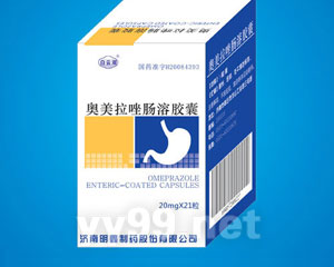 奧美拉唑腸溶膠囊