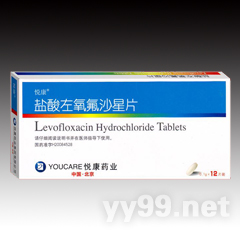 鹽酸左氧氟沙星片