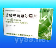 鹽酸左氧氟沙星片
