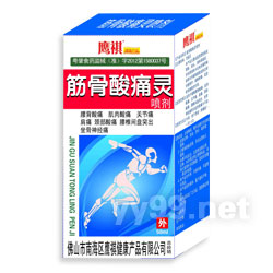 鷹祺健康產(chǎn)品系列---筋骨酸痛靈噴劑